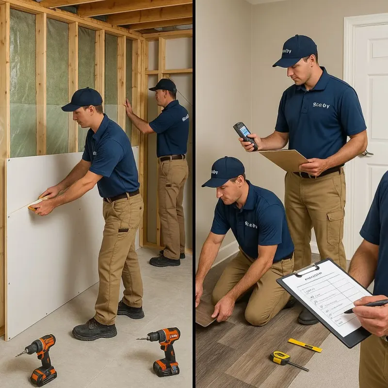Repairs and Reconstruction process in Westby, WI